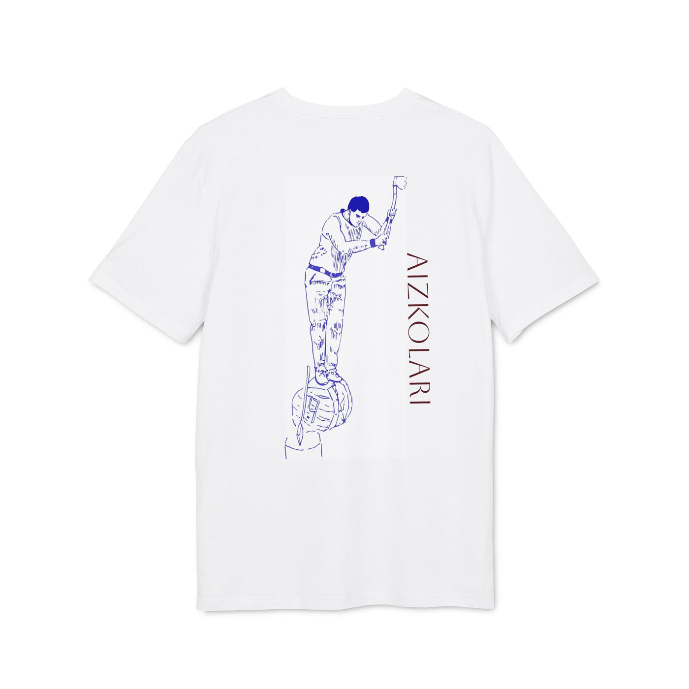 Camiseta Premiun Algodón Orgánico  Aizkolari | AUNTI