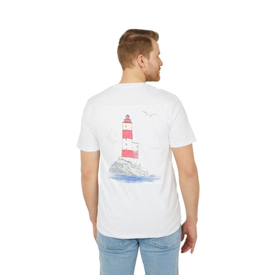 Camiseta  Premium Orgánica Faro Costa Vasca - Unisex | AUNTI