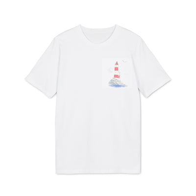 Camiseta  Premium Orgánica Faro Costa Vasca - Unisex | AUNTI