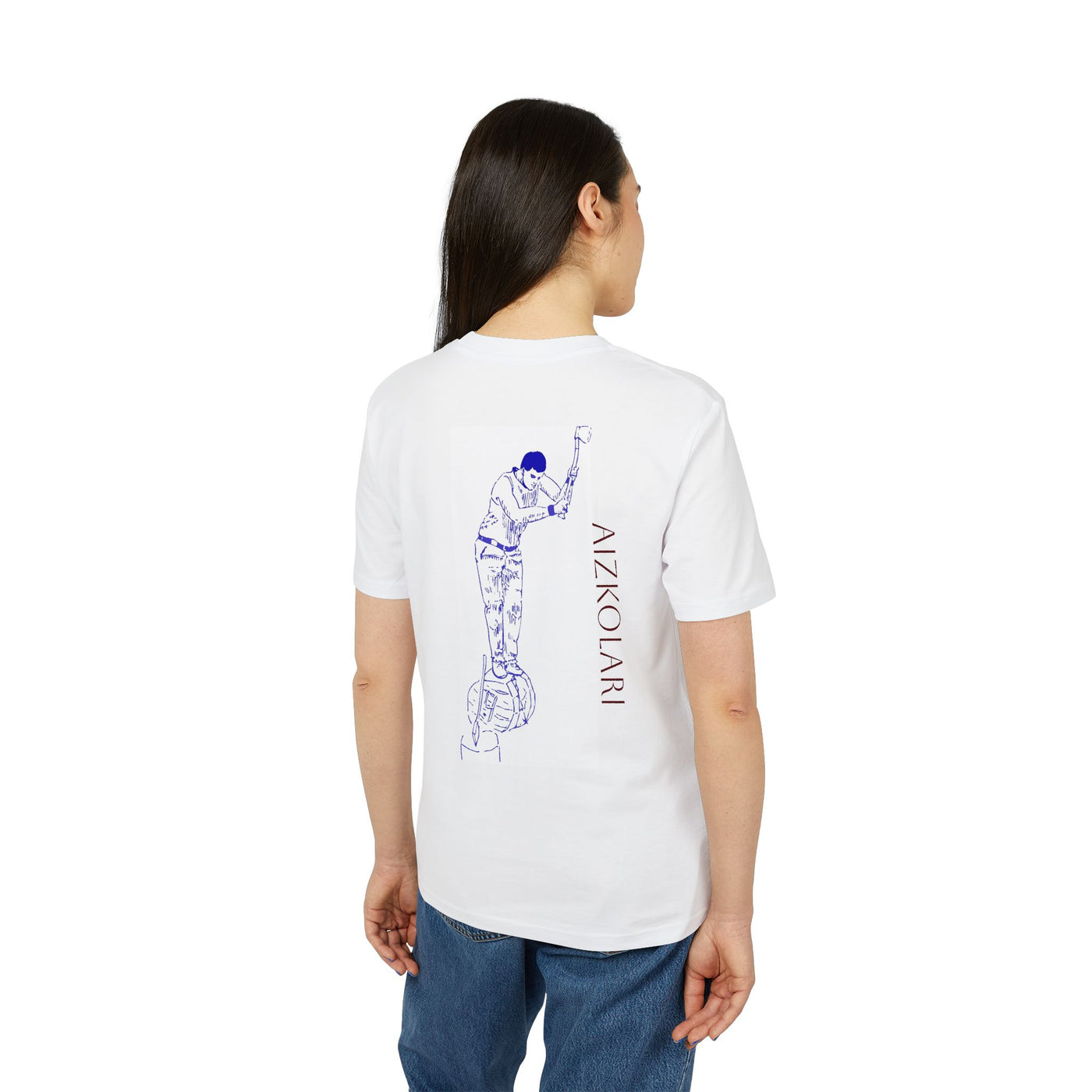 Camiseta Premiun Algodón Orgánico  Aizkolari | AUNTI