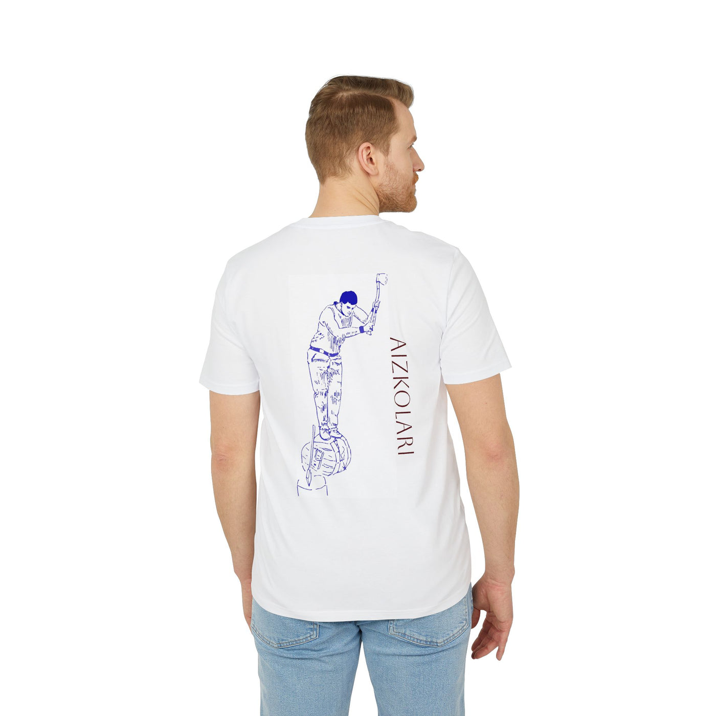 Camiseta Premiun Algodón Orgánico  Aizkolari | AUNTI