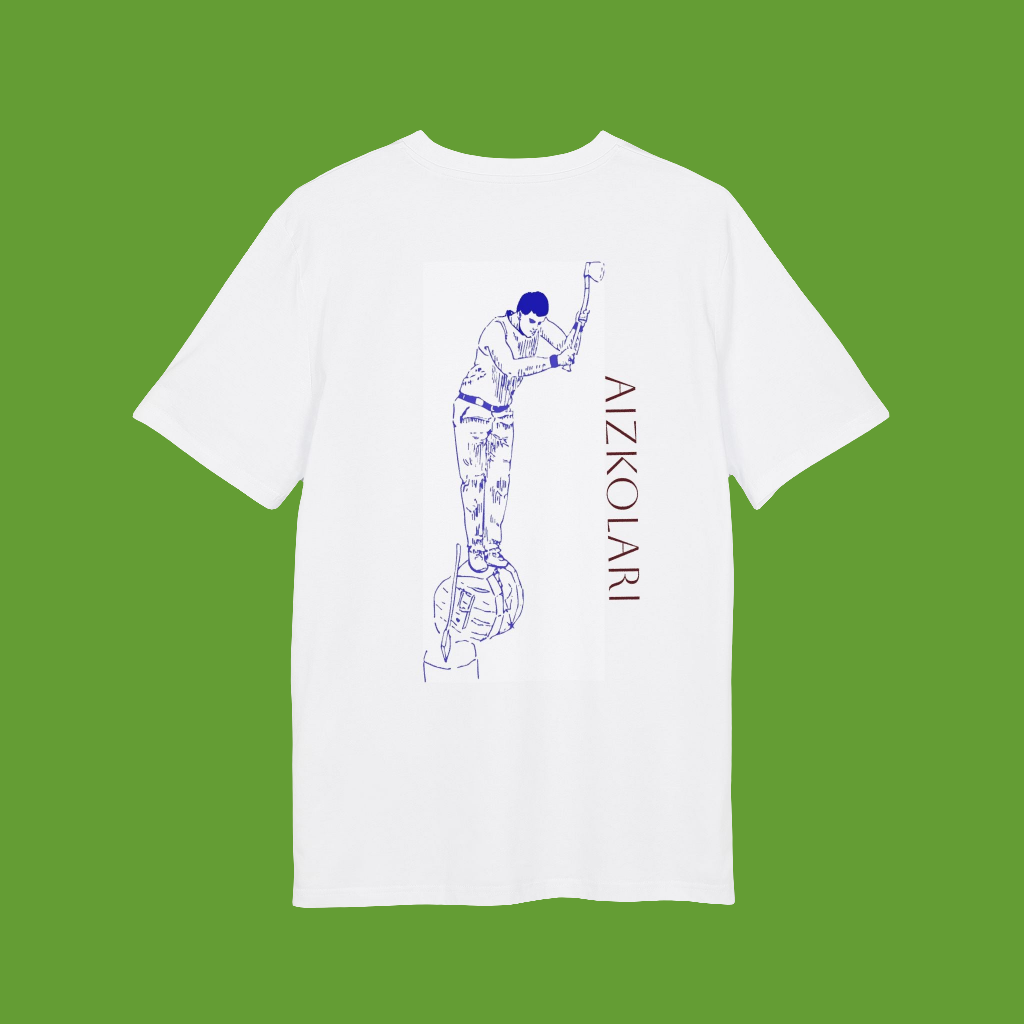 Camiseta Premiun Algodón Orgánico  Aizkolari | AUNTI