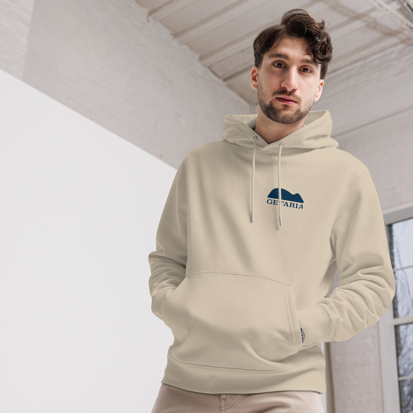 Sudadera Orgánica con capucha certificada GOTS & OCS Getaria